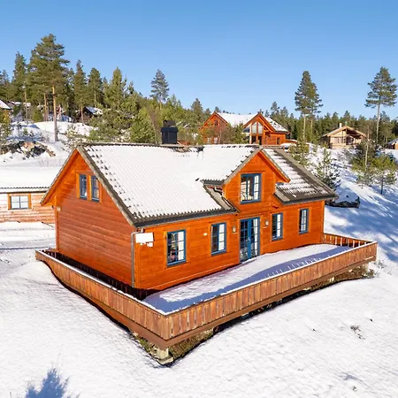 Cosy Norwegian With View & Fireplace - Marit's Holiday home Vradal